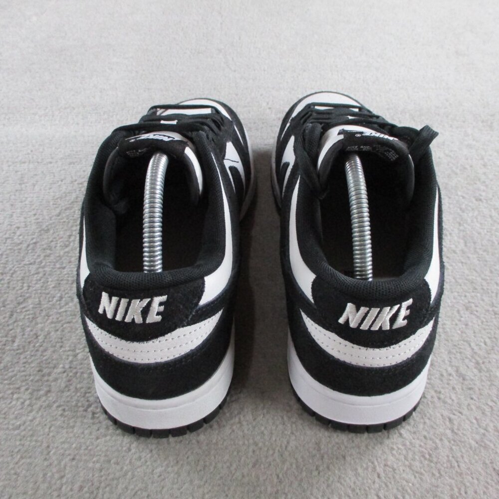 Nike Dunk Low Retro SE Suede Panda Mens 10 Black White Sneakers Shoes Lace Up - Picture 3 of 6